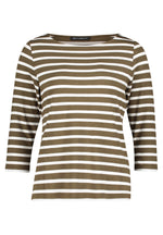 Load image into Gallery viewer, Green Striped Top
