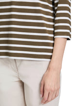 Load image into Gallery viewer, Green Striped Top
