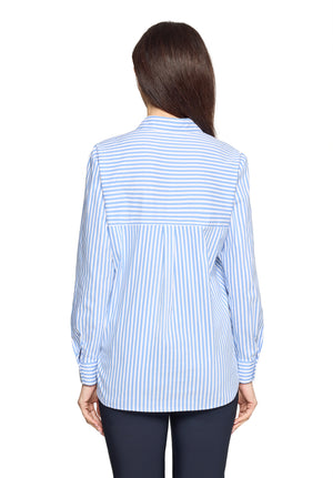 Blue Striped Shirt
