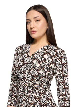 Graphic Print Dress