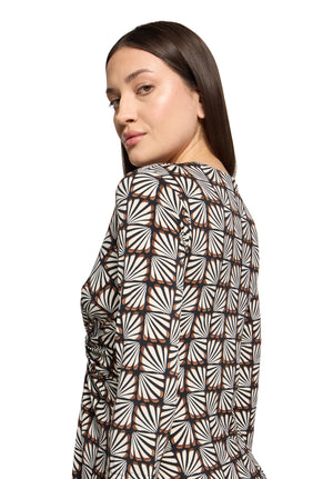 Graphic Print Dress