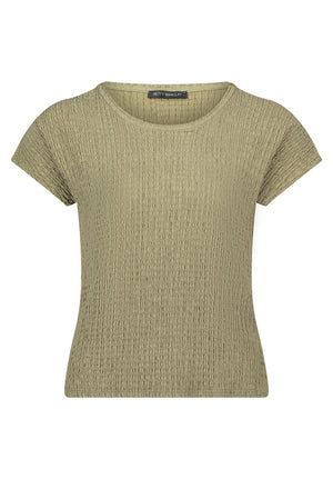Khaki Textured Top