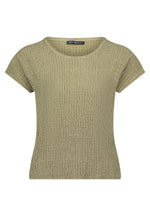 Load image into Gallery viewer, Khaki Textured Top
