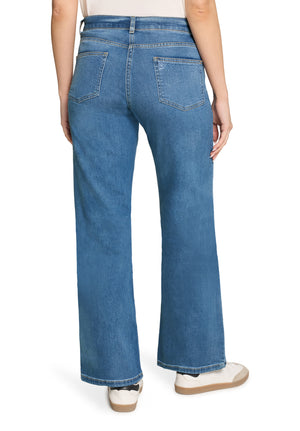 Wide Leg Denim Jeans