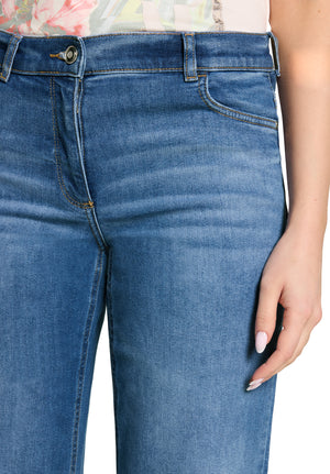 Wide Leg Denim Jeans