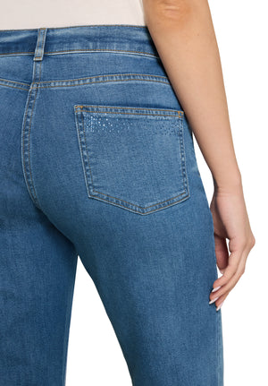 Wide Leg Denim Jeans