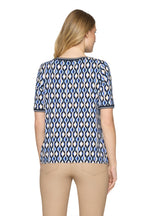 Load image into Gallery viewer, Multi Geo Print Blouse

