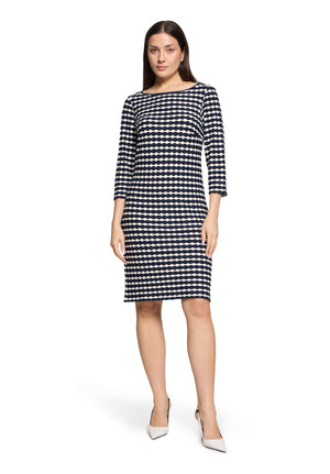 Navy Sheath Dress