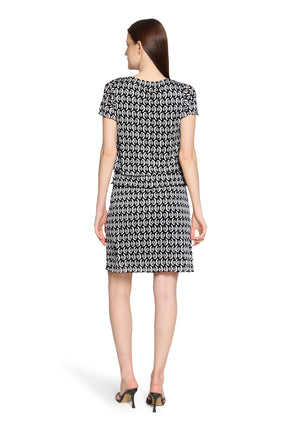 Navy Layered Dress