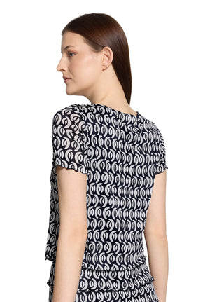 Navy Layered Dress