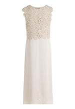 Load image into Gallery viewer, Beige Crochet Dress
