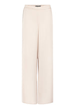 Load image into Gallery viewer, Beige Satin Finish Trousers
