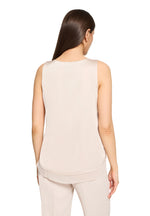 Load image into Gallery viewer, Taupe Satin Blouse
