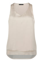 Load image into Gallery viewer, Taupe Satin Blouse
