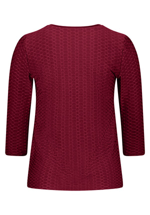 Burgundy Long Sleeve T-Shirt
