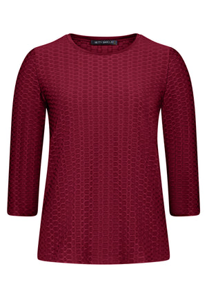 Burgundy Long Sleeve T-Shirt