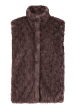 Load image into Gallery viewer, Brown Faux Fur Gilet
