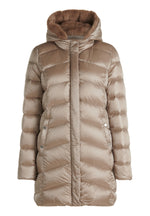 Load image into Gallery viewer, Beige Quilted Down Jacket
