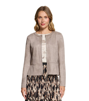 Taupe Short Blazer