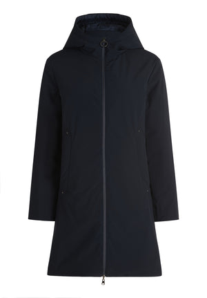 Navy Quilted Reversible Jacket