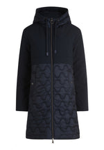 Load image into Gallery viewer, Navy Quilted Reversible Jacket
