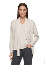 Load image into Gallery viewer, Sand Shimmer Scarf Neck Jumper

