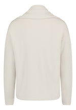 Load image into Gallery viewer, Sand Shimmer Scarf Neck Jumper

