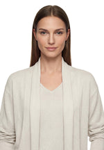 Load image into Gallery viewer, Sand Shimmer Scarf Neck Jumper
