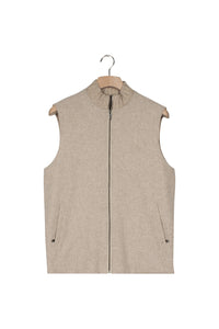 Sand Padded Flannel Gilet