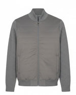 Load image into Gallery viewer, Silver Suede Front Zip Cardigan
