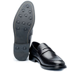 Load image into Gallery viewer, Black Banff Penny Loafers
