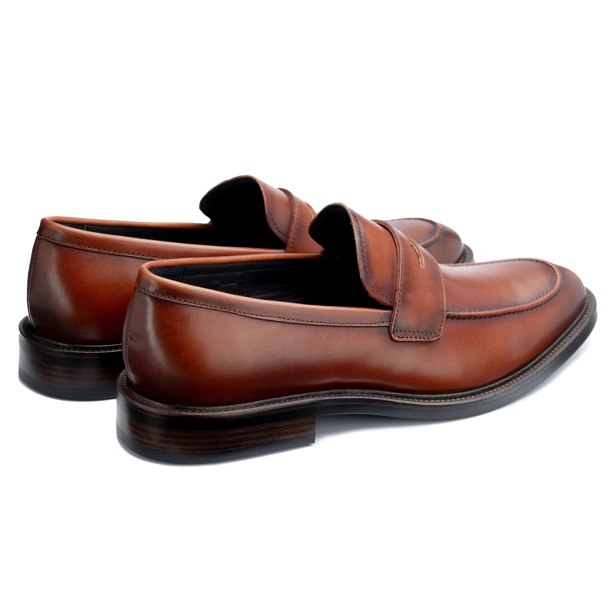 Tan Banff Penny Loafers