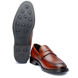 Tan Banff Penny Loafers