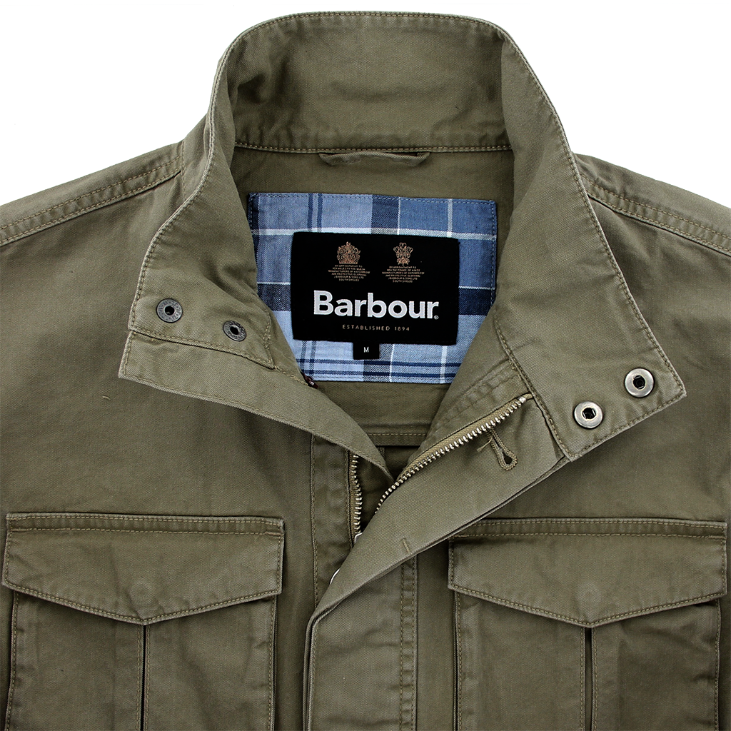 Barbour casual jacket hot sale Brown