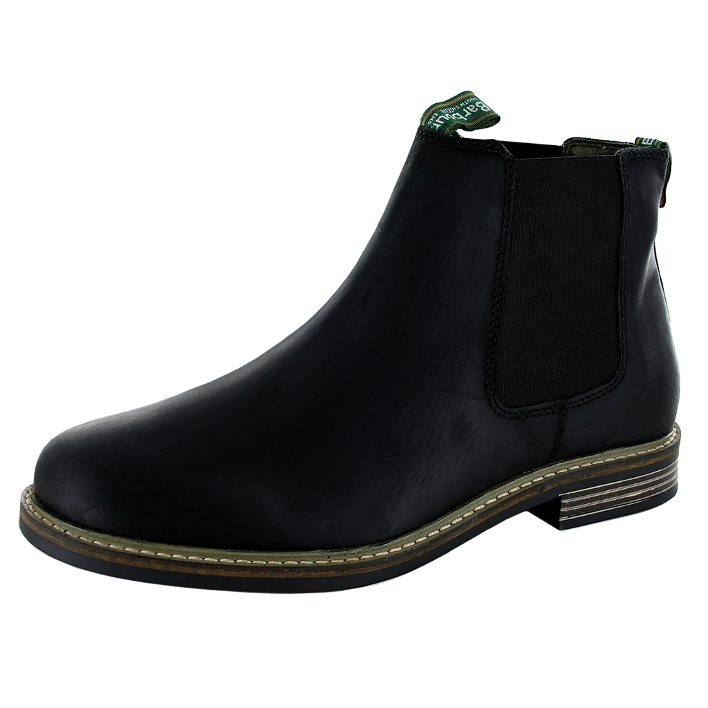 Barbour farsley 2024 chelsea boots black