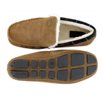 Load image into Gallery viewer, Barbour Monty Suede Slippers Camel
