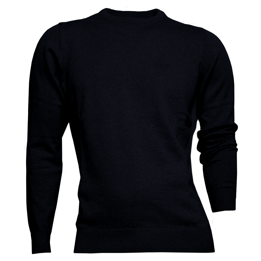 Barbour pima cotton crew neck jumper online