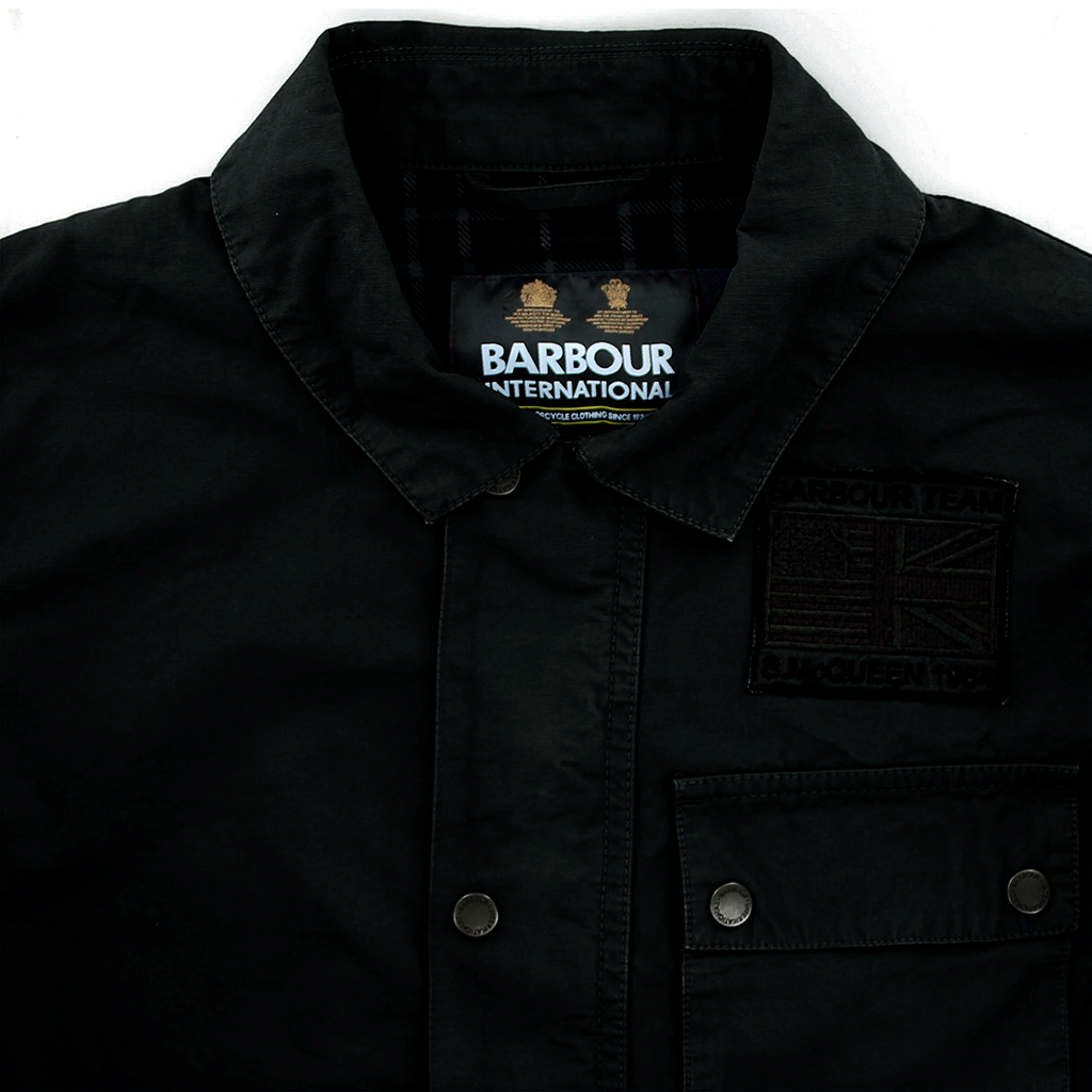 Barbour International Steve McQueen Workers Casual Black