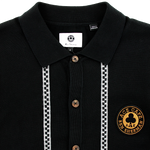 Load image into Gallery viewer, Ben Sherman Chequerboard Button Through Black
