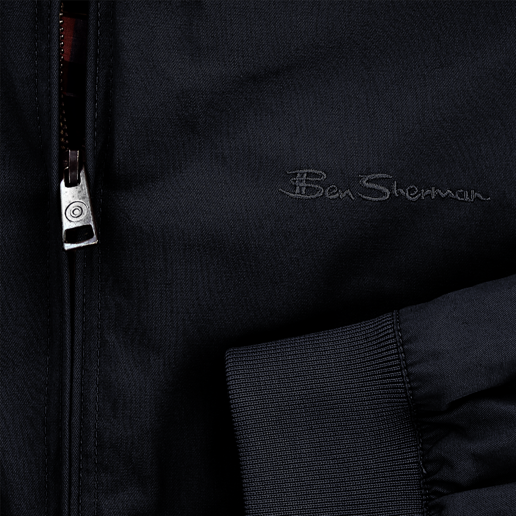 Ben Sherman Signature Harrington Jacket Navy