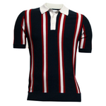 Load image into Gallery viewer, Ben Sherman Mod Knitted Rugby Navy

