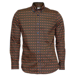 Load image into Gallery viewer, Ben Sherman Retro Print Shirt Wine
