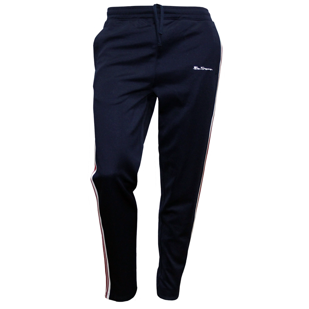 Ben Sherman Taped Track Trousers Navy