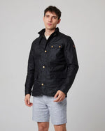 Load image into Gallery viewer, Black Bexley Waxed Jacket
