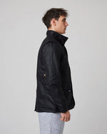 Load image into Gallery viewer, Black Bexley Waxed Jacket
