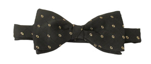 Gold Lurex Bow Tie