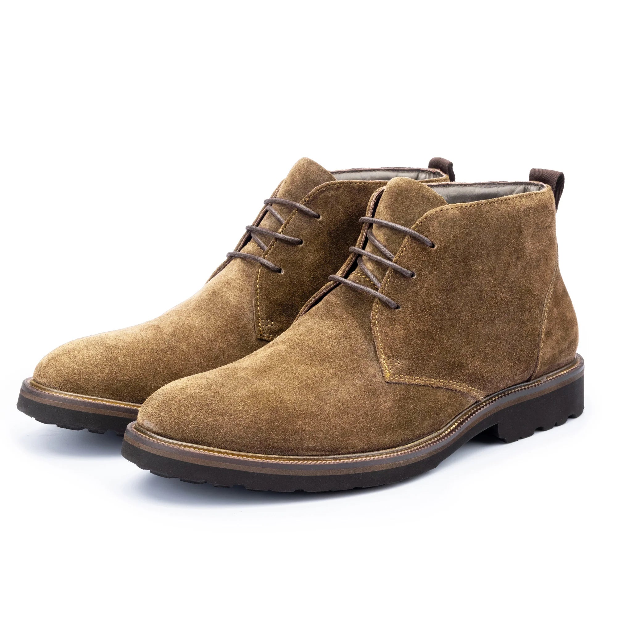 Cognac Chukka Boots