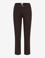 Load image into Gallery viewer, Brown May Five Pocket Jeans
