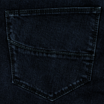 Load image into Gallery viewer, Brax Navy Five Pocket Cadiz Denim Jeans Regular Leg
