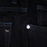 Load image into Gallery viewer, Brax Navy Five Pocket Premium Dinner Denim Short Leg
